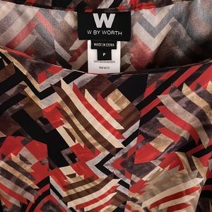 W by Worth silk top